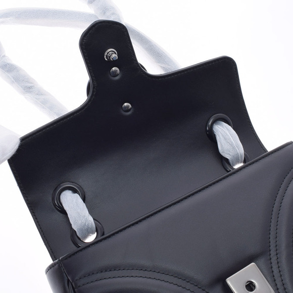 Gucci GG Marmont Quilted Black Leather Shoulder Bag - Picture 8 of 9